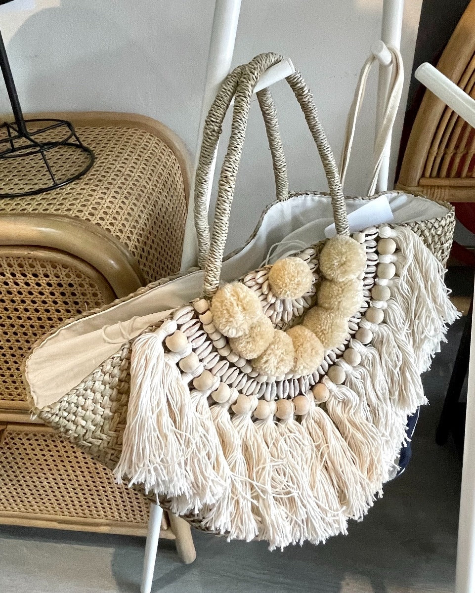 Seaside Crochet Handmade Tote Bag